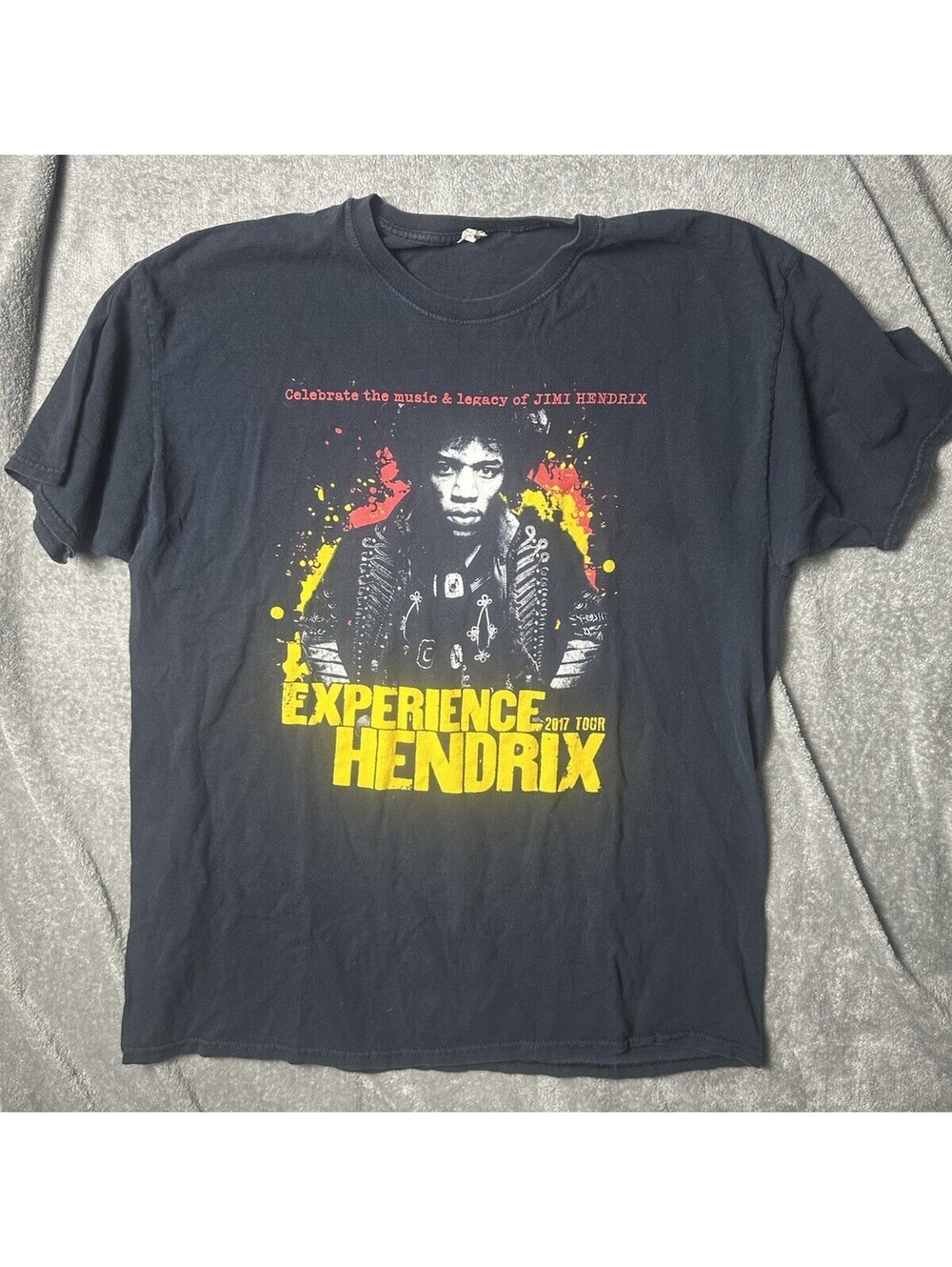 Experience Hendrix 2017 Tour T Shirt XL Jimi Hendrix Billy Cox Buddy Guy